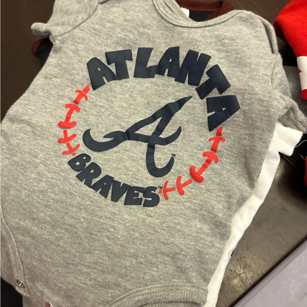 Atlanta Braves onesie